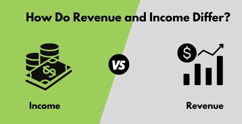 Revenue vs Income