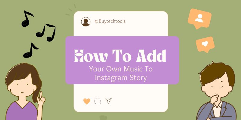 how to add your own music to instagram story