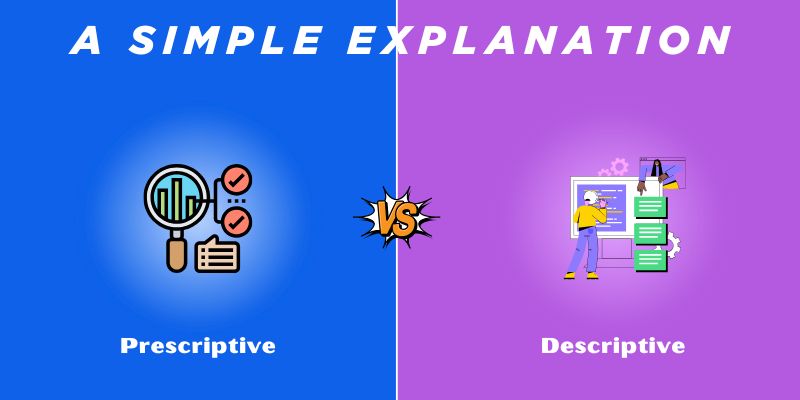 prescriptive vs descriptive