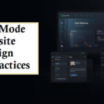 Dark Mode Website Design