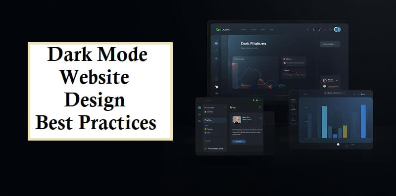 Dark Mode Website Design